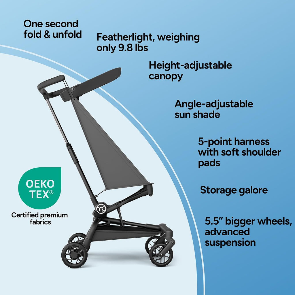 9.8 lbs Ultra - Lightweight Stroller – -Compact, One-Hand Fold