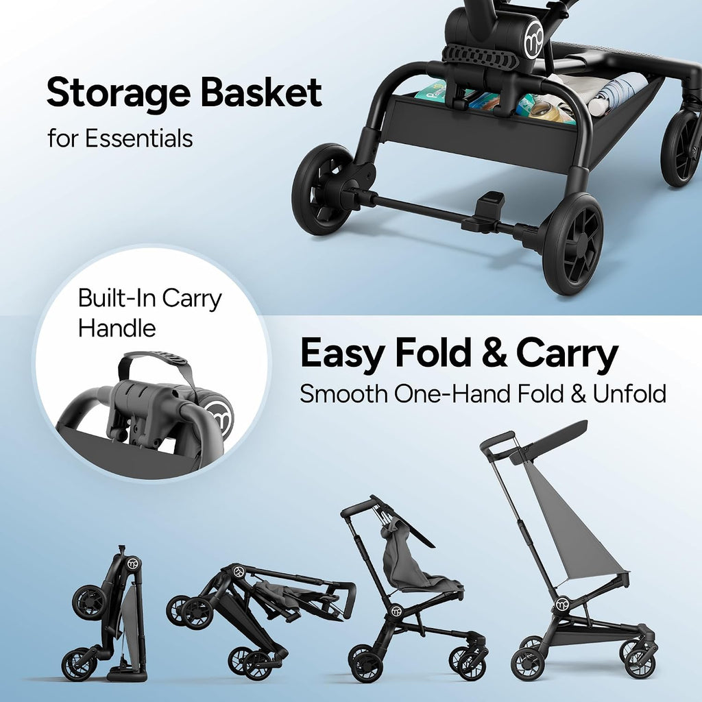9.8 lbs Ultra - Lightweight Stroller – -Compact, One-Hand Fold
