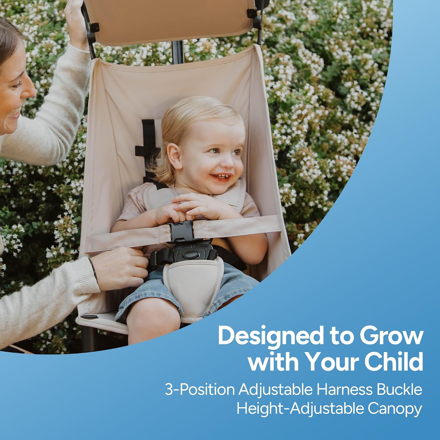 9.8 lbs Ultra - Lightweight Stroller – -Compact, One-Hand Fold