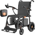 28 lbs Carbon Fiber Ultralight Foldable Electric Wheelchair – Dual Battery, 28-Mile Range
