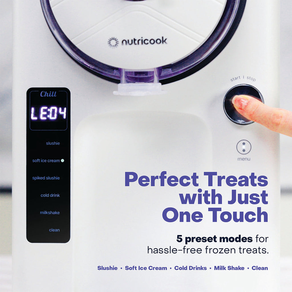 Ice Cream Maker, Slushie, Sorbet & Milkshake