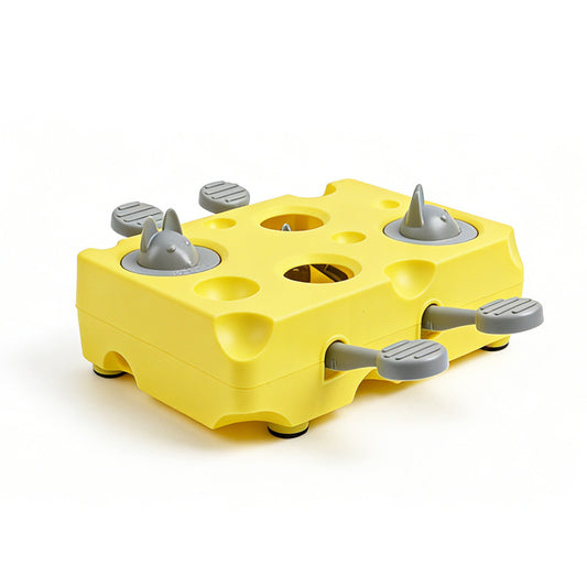 Cheese whack-a-mole toy automatic cat teaser