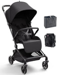Lightweight Travel Stroller, One Click Fold for Toddlers 6M-3Y, 33L Bottom Storage